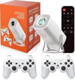 Προβολέας Παιχνιδιών 2 σε 1 με Χειριστήρια και 30,000 Παιχνίδια