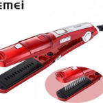 Πρέσα Μαλλιών Ατμού για Ίσιωμα και Ενυδάτωση με Κεραμική Πλάκα