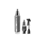 Πολυλειτουργική Ηλεκτρική Ξυριστική Μηχανή για Ρύθμιση Μύτης και Φρυδιών 4 σε 1 Φορτιστής - Image 2