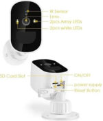 Αδιάβροχη Ηλιακή Κάμερα 1080P με Διπλής Κατεύθυνσης Ήχο - Image 2