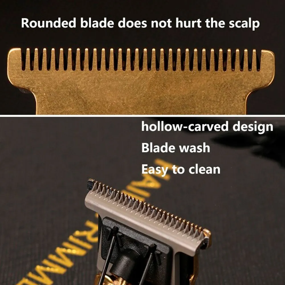 Επαγγελματική Φορητή Κουρευτική Μηχανή με Ρυθμιζόμενες Χτένες - Image 2